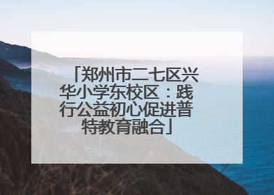 郑州市二七区兴华小学东校区：践行公益初心促进普特教育融合